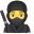 Ninja Emoji icon