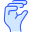 Ganze Hand icon