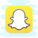Snapchat в квадрате icon