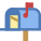 Boîte aux lettres avec lettre icon