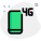 Fourth generation cellular connectivity network facility on phone icon