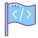 Programmier-Flag icon