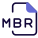 MBR Multimedia file used by Zune, an audio and video player for Windows icon