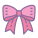 Женский галстук-бабочка icon