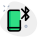 Mobile phone with a bluetooth connectivity function icon