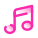 Notas musicales icon