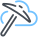 mining nel cloud icon