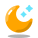 Luna luminosa icon