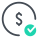 Check Dollar icon