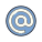 电子邮件Sign icon