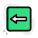 Left Arrow direction for the navigation of the traffic icon