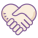 Handshake Heart icon