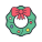 Рождественский венок icon