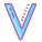 V icon