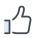 Facebook Like icon