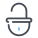 Unlock icon