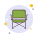 Silla de camping icon