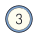 Circled 3 icon