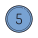 实心圈5 icon