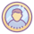 Circled User Male Skin Type 7 icon