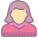 User Female Hauttyp 7 icon