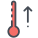 Termômetro acima icon