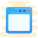 Fenêtre d&#39;application icon