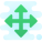 Redimensionner Quatre Directions icon