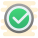 geprüfter Funkknopf icon