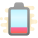 Niedrige Batterieladung icon