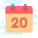 Kalender 20 icon