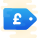 Preisschild Pfund icon