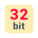 32 비트 icon
