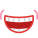 Bouche souriante icon