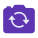 Cambia fotocamera icon