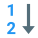 Ordinamento numerico icon