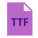 TTF icon