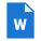 Word File icon