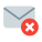 Message supprimé icon