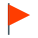 Закрашенный флаг icon