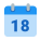 カレンダー18 icon