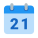 Kalender 21 icon