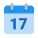 Calendrier 17 icon