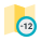 Zeitzone -12 icon