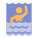 Schwimmen Rückansicht icon