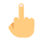 Obscene gesture icon