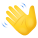 emoji de mão acenando icon