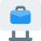 Online job portal with a briefcase Logotype on the monitor icon