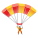 paracadute-emoji icon
