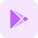 Square play button for android application store icon